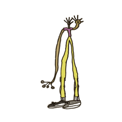 [LINEスタンプ] カオムッツくん