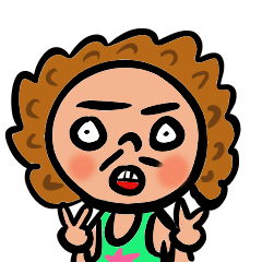 [LINEスタンプ] もじゃはちクン