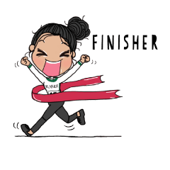 [LINEスタンプ] The Powerful Runners
