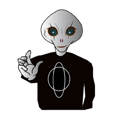 [LINEスタンプ] Alien Boy