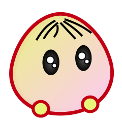 [LINEスタンプ] ling steamed buns