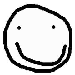 [LINEスタンプ] smilling face version.1