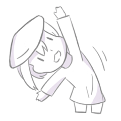 [LINEスタンプ] Bright child
