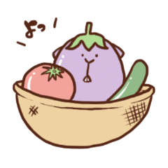 [LINEスタンプ] なすもる