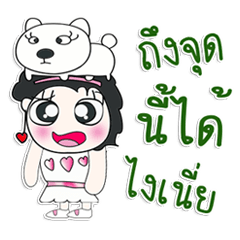 [LINEスタンプ] ^_^！！ My name is .Kimi...DOG..