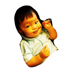 [LINEスタンプ] hello cute boy