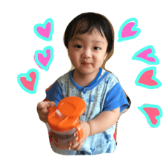 [LINEスタンプ] めい君の1日④