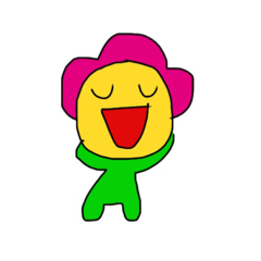 [LINEスタンプ] Flower Momon