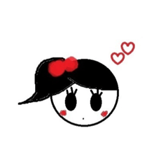 [LINEスタンプ] 女の子xポニーテール