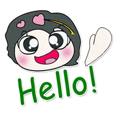 [LINEスタンプ] Miss. Kimi.. Good luck