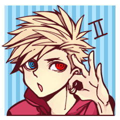 [LINEスタンプ] Ginger's happy companions
