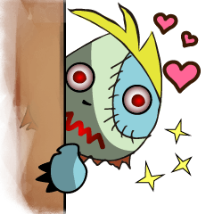 [LINEスタンプ] Ah Pi the Beast