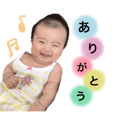 [LINEスタンプ] baby girl stamp