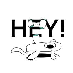 [LINEスタンプ] 大きな目玉のスタンプ