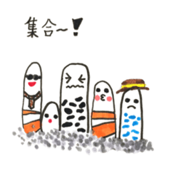 [LINEスタンプ] あなごwith