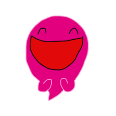 [LINEスタンプ] pink ghost fun 2の画像（メイン）