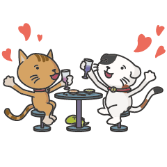 [LINEスタンプ] Awesome Fuzzy Cat