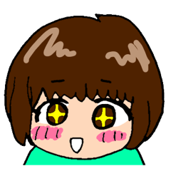 [LINEスタンプ] she is maimai！