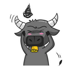 [LINEスタンプ] little thai buffalo