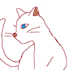 [LINEスタンプ] 私が描いた猫