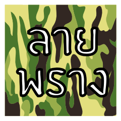 [LINEスタンプ] Thai Camouflage 1.0