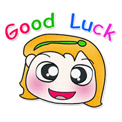 [LINEスタンプ] Miss. Yayo...Good luck...