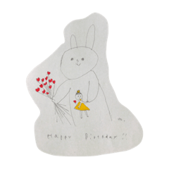 [LINEスタンプ] 愛のらくがき（あかときいろ）