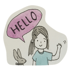 [LINEスタンプ] L.bua＆Rabbit2