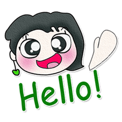 [LINEスタンプ] ^__^Miss. Nami..