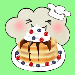 [LINEスタンプ] 白くもちゃん5