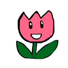 [LINEスタンプ] チューリップちゃん R