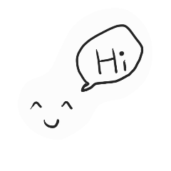 [LINEスタンプ] simple text by waew