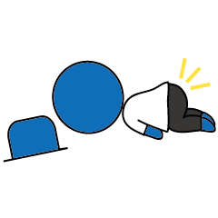 [LINEスタンプ] Toilet lady ＆ gentleman's daily life VI