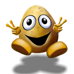 [LINEスタンプ] Potato Escape + Panic