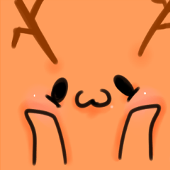 [LINEスタンプ] Lost deer