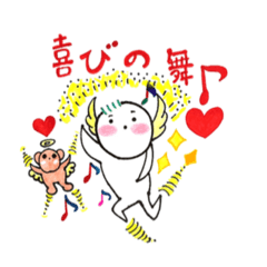[LINEスタンプ] 赤タン天使