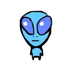 [LINEスタンプ] 宇宙人X