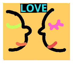 [LINEスタンプ] communicationLOVE