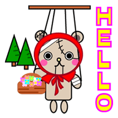 [LINEスタンプ] WALKING DEAD BEAR