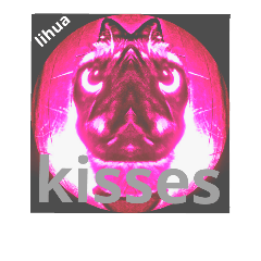 [LINEスタンプ] KISSES stamp of lihua