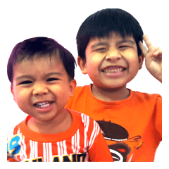 [LINEスタンプ] Pleng and Plern The Brothers