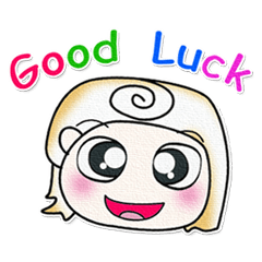 [LINEスタンプ] Miss. Miki..Good luck