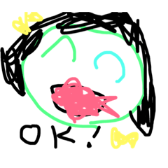 [LINEスタンプ] こどものおえかき♡