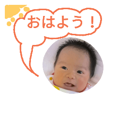 [LINEスタンプ] 赤ちゃんポンポ