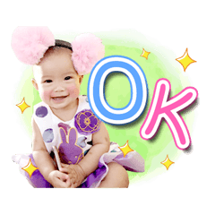 [LINEスタンプ] ittle Aileen