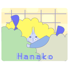 [LINEスタンプ] HANAKO-JAPAN