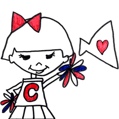 [LINEスタンプ] ぽっちゃりキャリー、チアリーダーへの道！