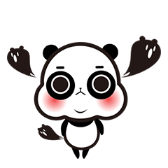[LINEスタンプ] Panda＆friend