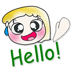 [LINEスタンプ] Miss. Joy.. Good luck