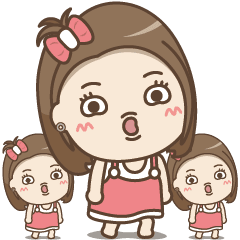 [LINEスタンプ] Mina 2 - Useful words